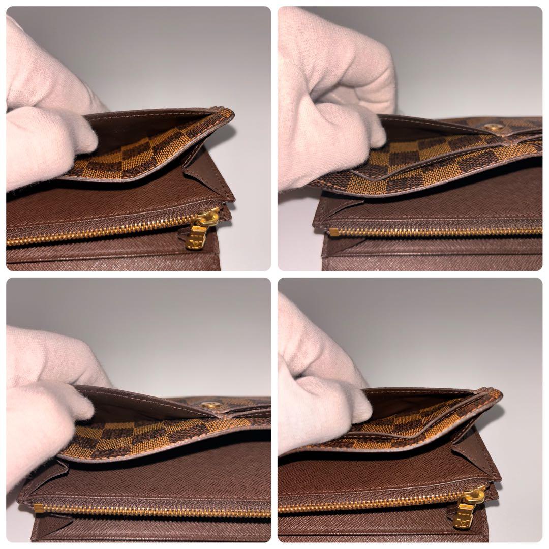 ✨鑑定済み✨ルイヴィトン✨ダミエ✨ポルトフォイユサラ 長財布 10枚