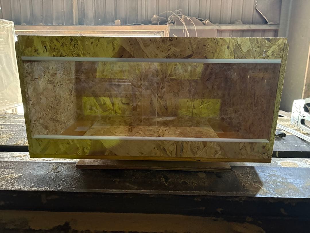 sim　1205030 天板金網コーキング