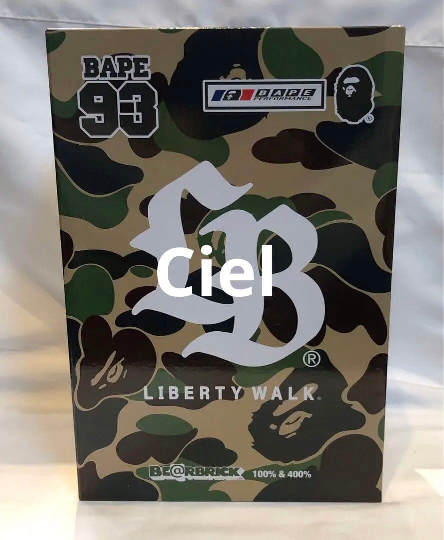 その他 BAPE LIBERTY WALK BE@RBRICK 100% & 400%