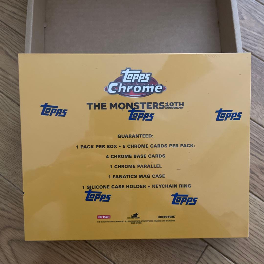 LABUBU Topps Chrome 10th 未開封BOX×5