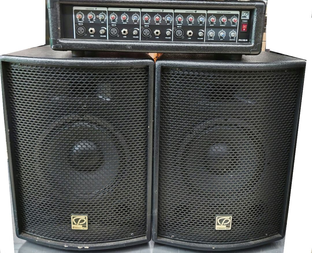 ★CLASSIC PRO PA10/4 PAセット品