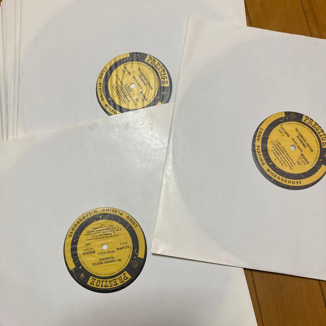 マイルス・デイヴィス LP complete prestige 12枚組