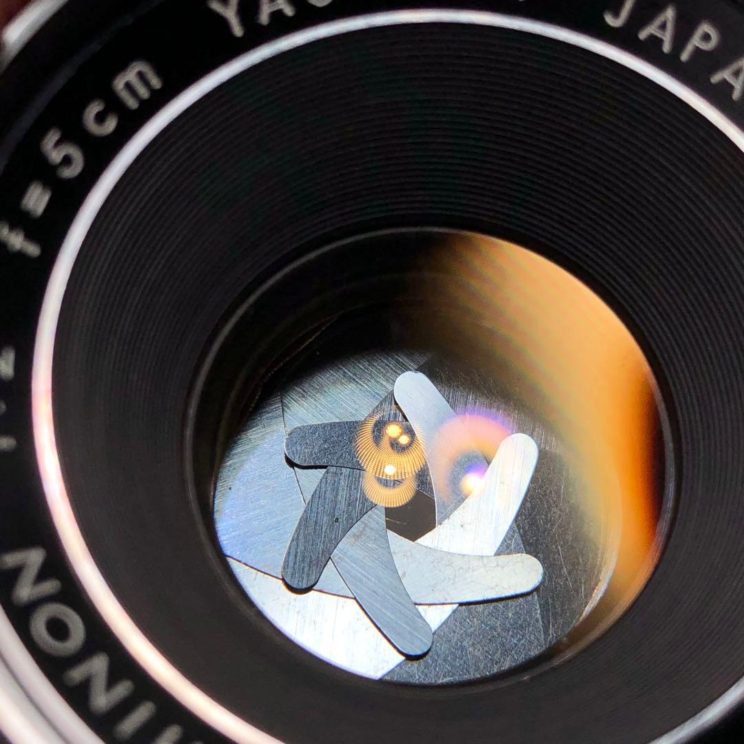 レア？【DXではない】　YASHICA AUTO YASHINON 5cm f2