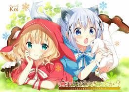 ご注文はうさぎですか？？　もこもこブランケット　赤ずきん