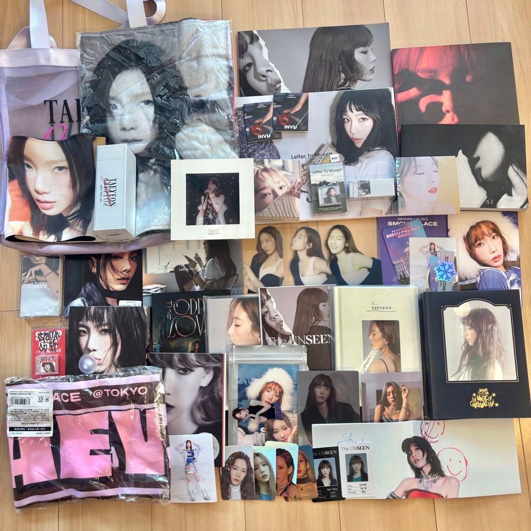 少女時代　テヨン　CD グッズまとめ売り