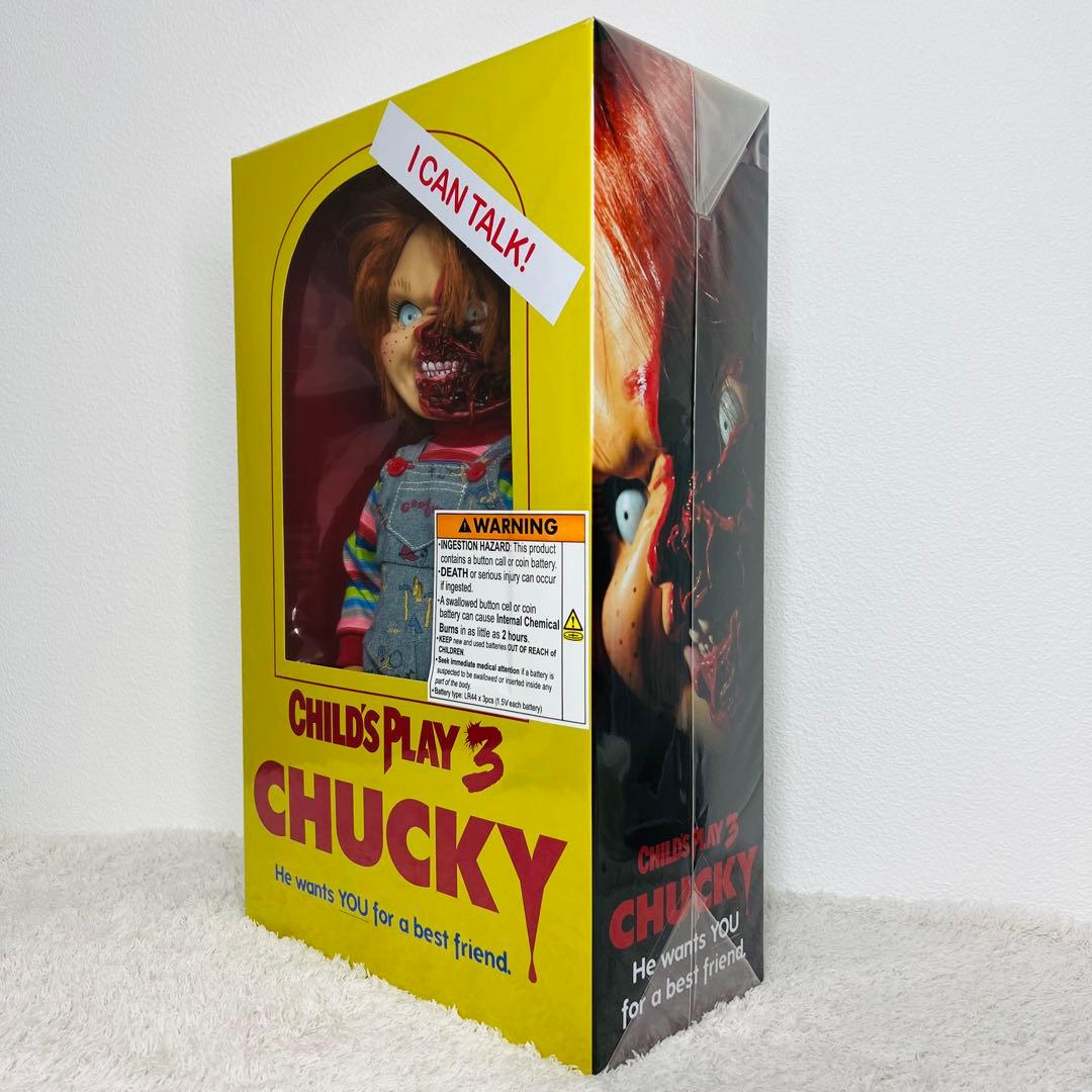 【新品】チャッキー フィギュア 等身大高さ38cmチャイルドプレイ