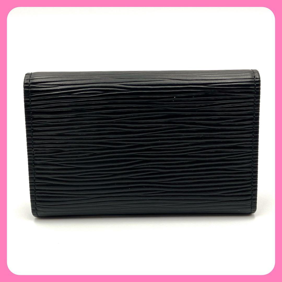 【箱付き】 ルイヴィトン ミュルティクレ6 エピ ノワール 6連キーケース