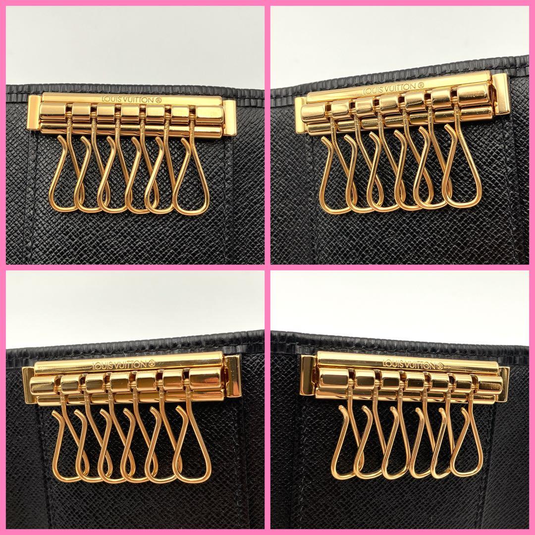 【箱付き】 ルイヴィトン ミュルティクレ6 エピ ノワール 6連キーケース