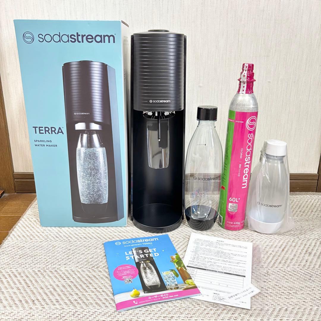 ソーダストリーム テラ ブラック 新品