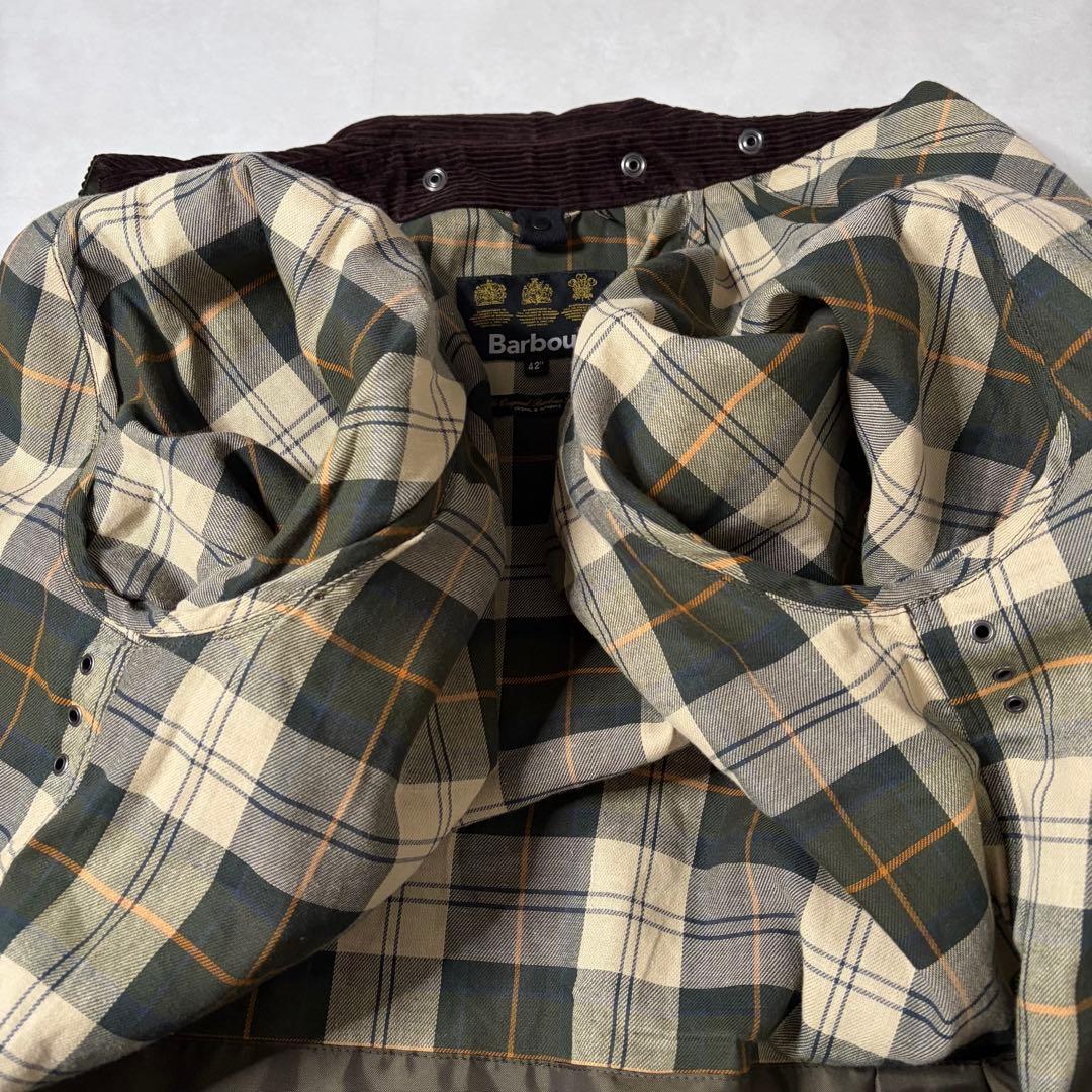 【超美品・希少】Barbour ビデイル Bedale ノンオイル 42