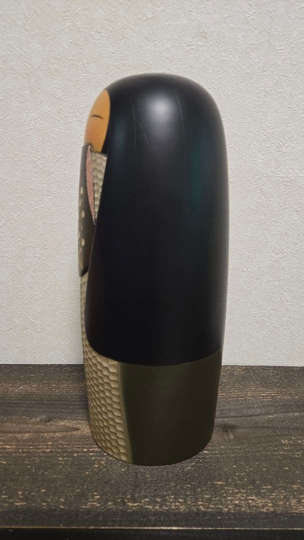 創作こけし　野沢薫 　内閣総理大臣賞受賞作家　 コケシ　32cm　大型