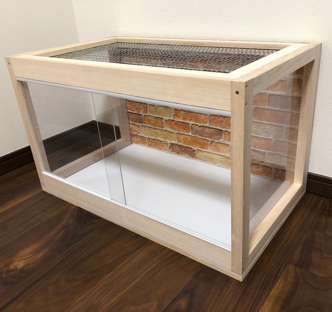 新品　木製ケージ　ハリネズミ　ハムスター　小動物　カスタムベースにどうぞ！