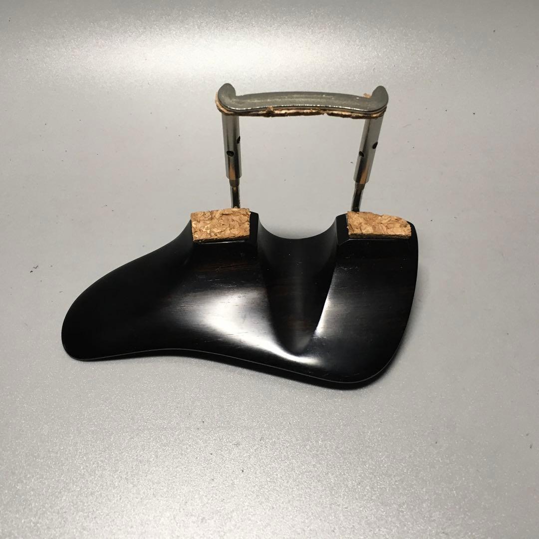 バイオリン 顎当てインド黒檀　バーバー型