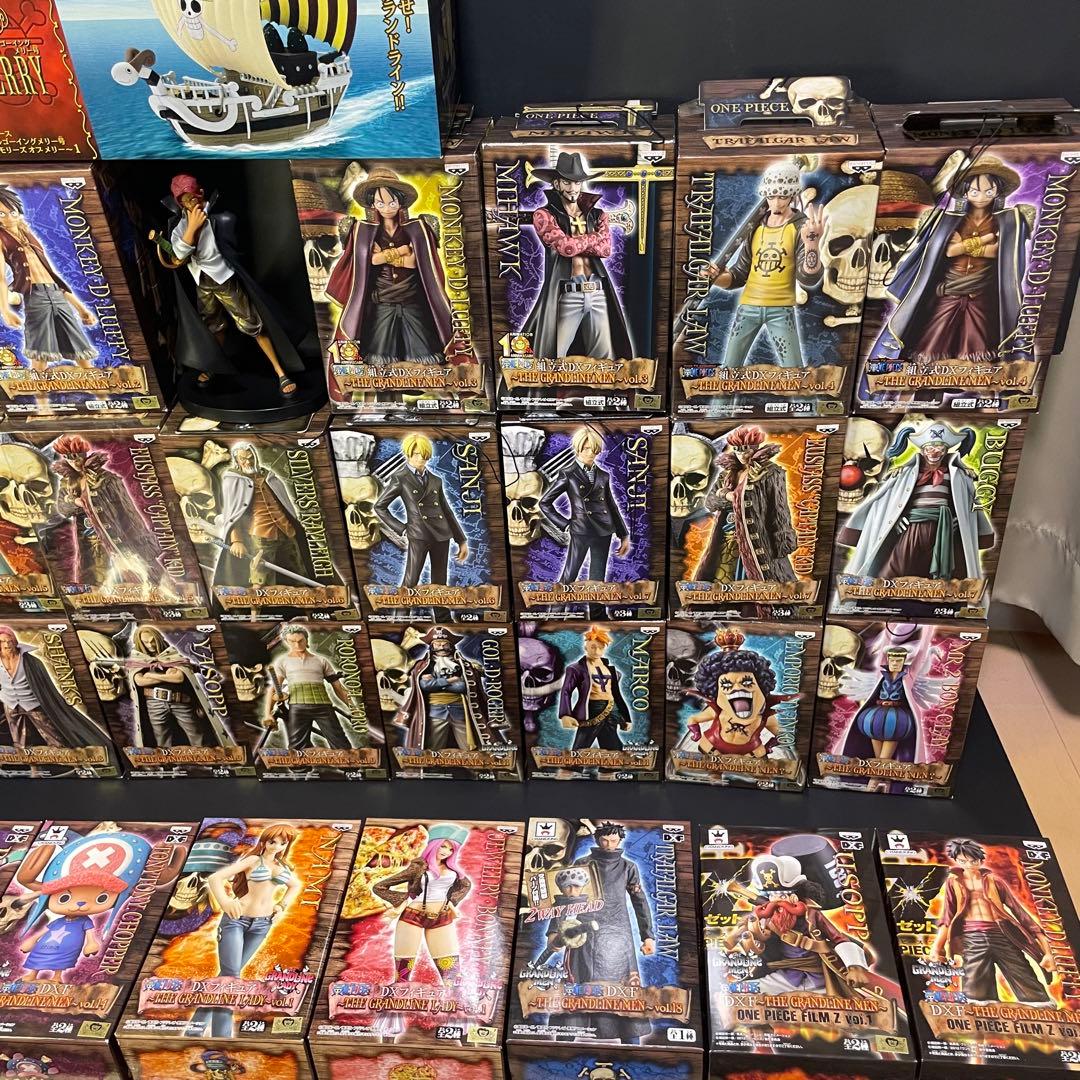 ワンピース グランドラインメン フィギュアセット メリー号付き