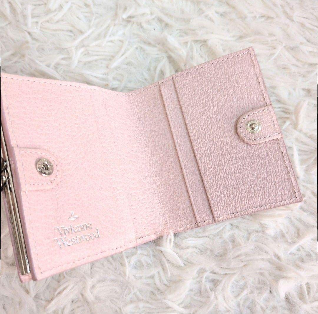 Vivienne Westwood 日本オンライン限定 がま口ピンク財布 極美品