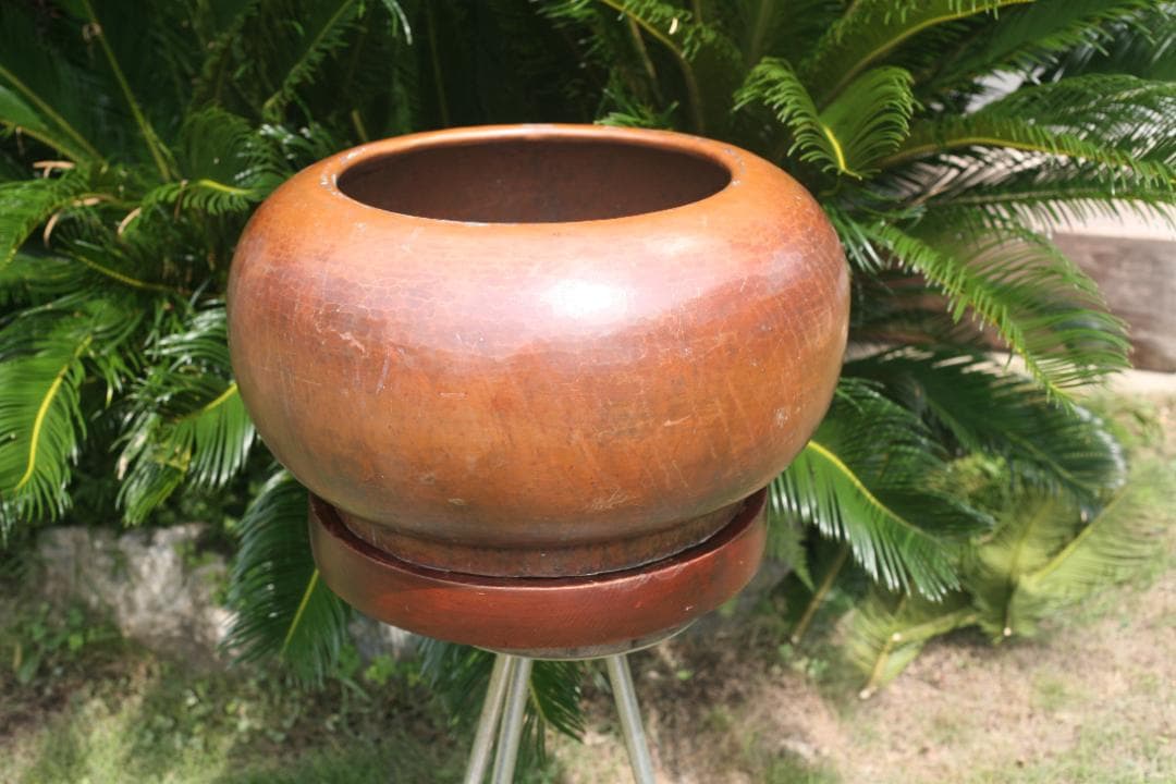 大型銅製火鉢