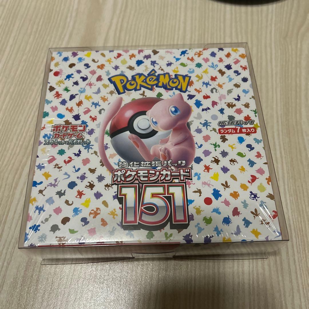 ポケモンカード151　未開封BOX　正規シュリンク付き