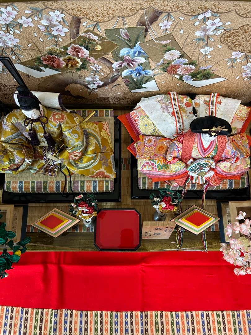 1/4 ①中古　平安一甫　ひな人形　おひなさま　ひな祭り　節句