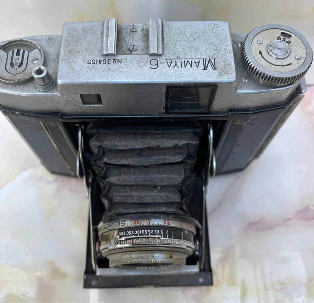 MAMIYA6後期型/1950年1:3.5 7.5cmジャンク(K28)