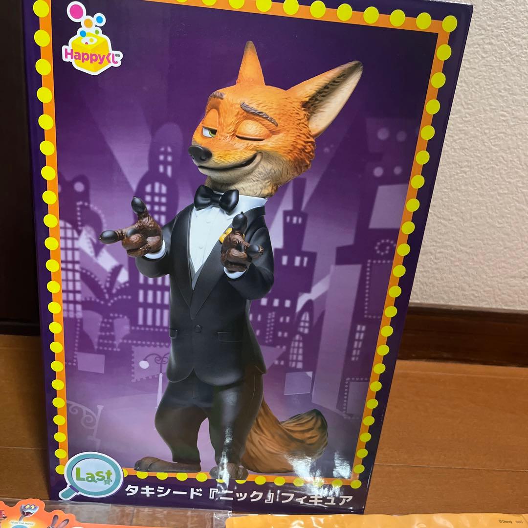 最安値　一番くじラストワン賞 ズートピア2 ニック・ワイルド タキシード