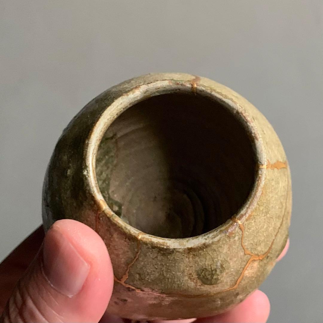 高麗青磁 小壺 ぐい呑み 酒器 朝鮮美術 古美術 古道具 アンティーク 盃