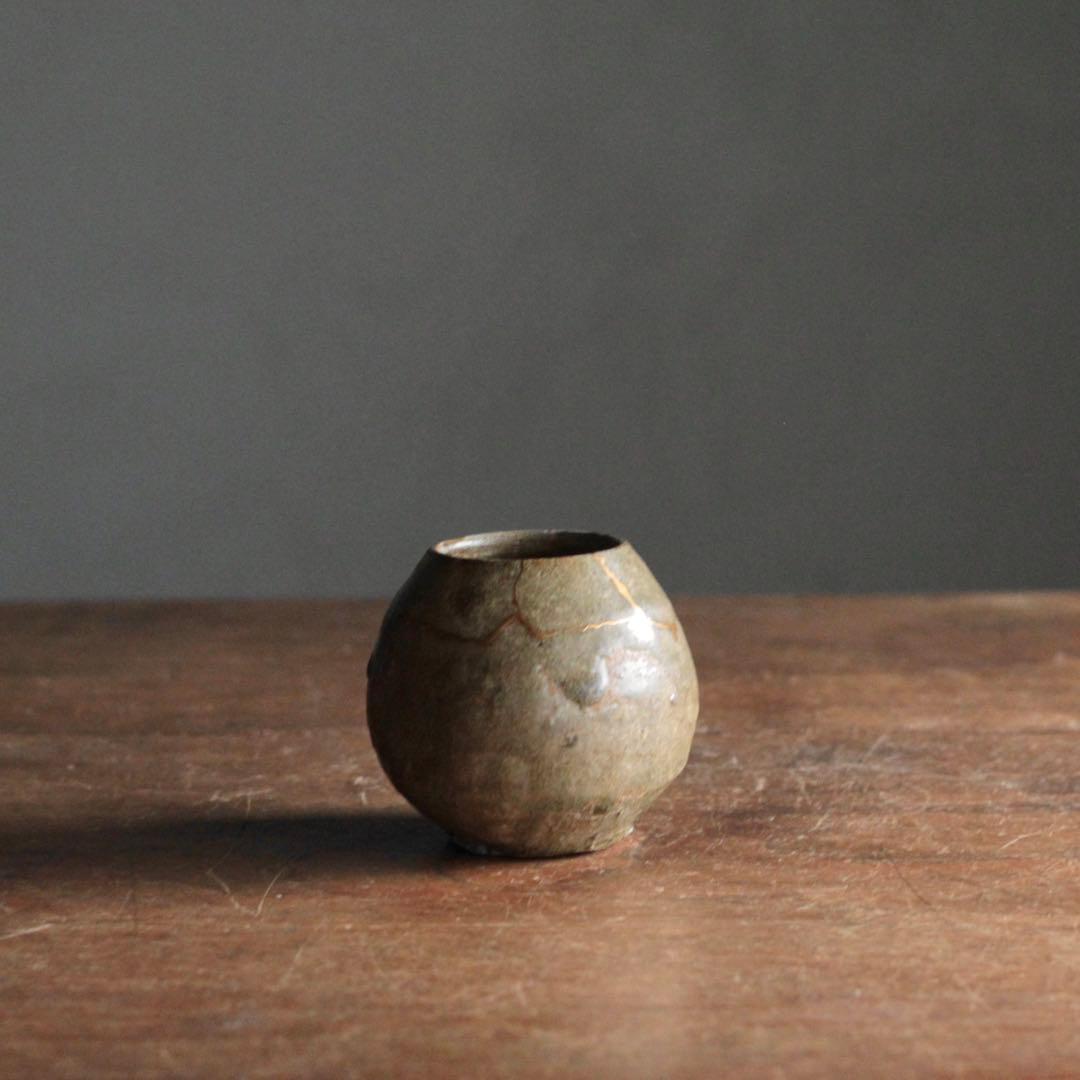 高麗青磁 小壺 ぐい呑み 酒器 朝鮮美術 古美術 古道具 アンティーク 盃