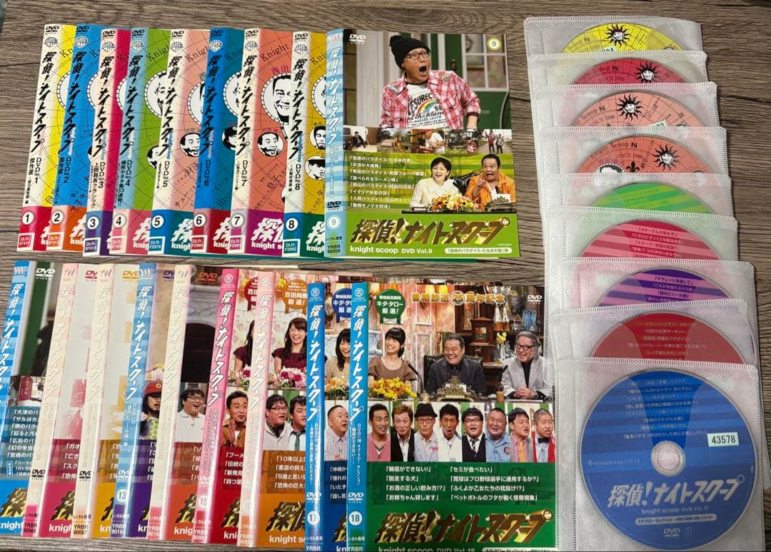 探偵ナイトスクープ DVD セット 全18巻 レンタル落ち