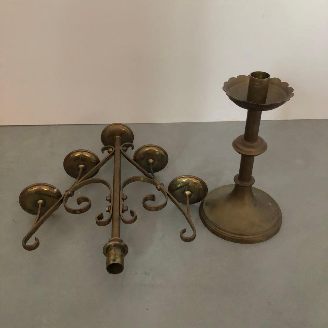 アンティークキャンドルスタンド