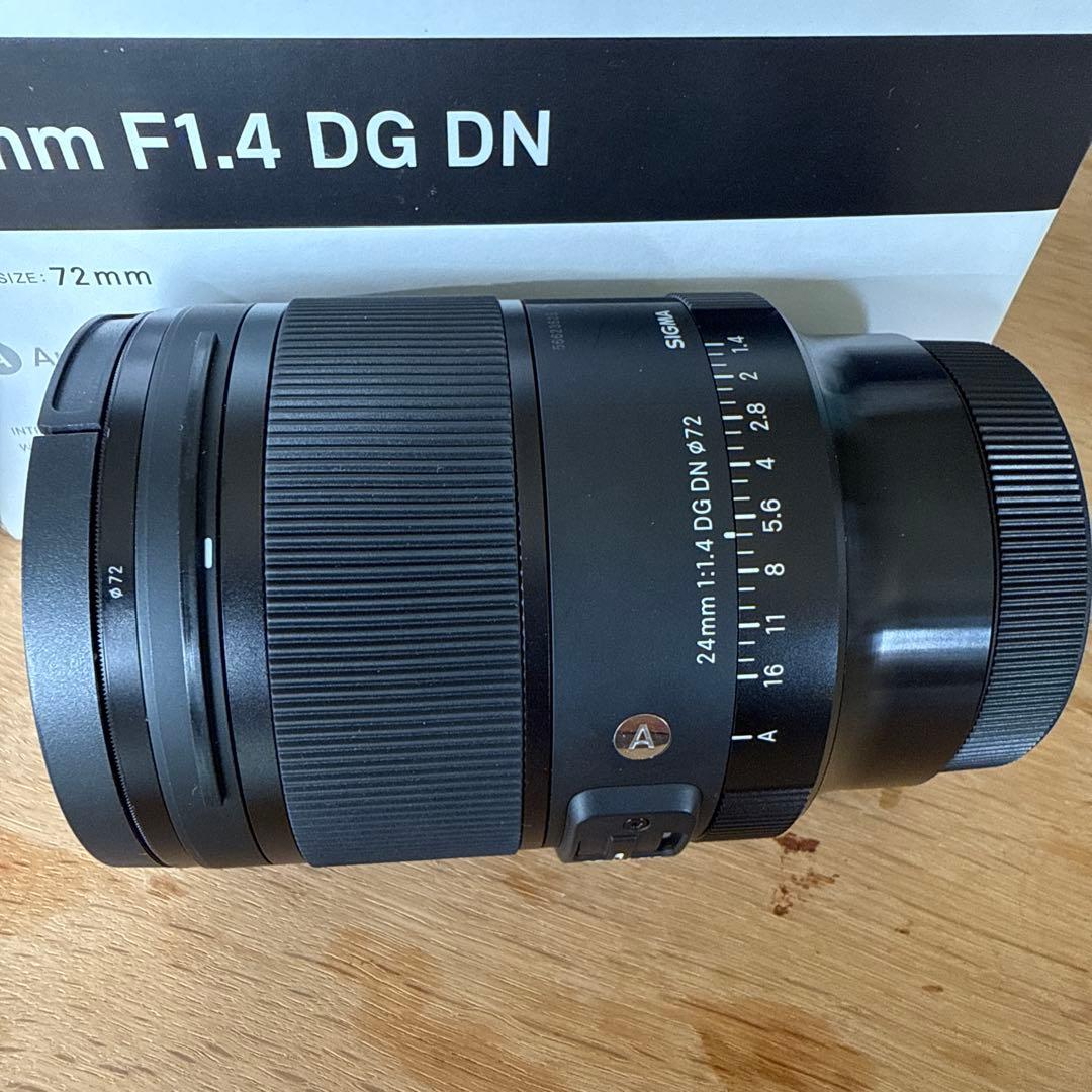シグマ24mm F1.4 DG DN Lマウント　プロテクター、CPL、3点