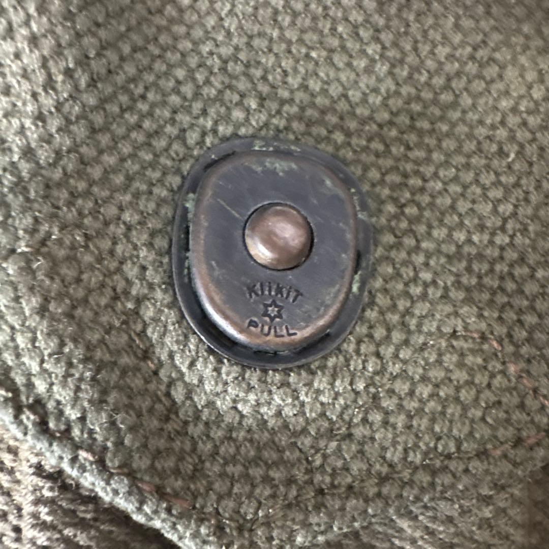 米軍実物 50年代 US M1ガーランド ODカートリッジベルト ビンテージ