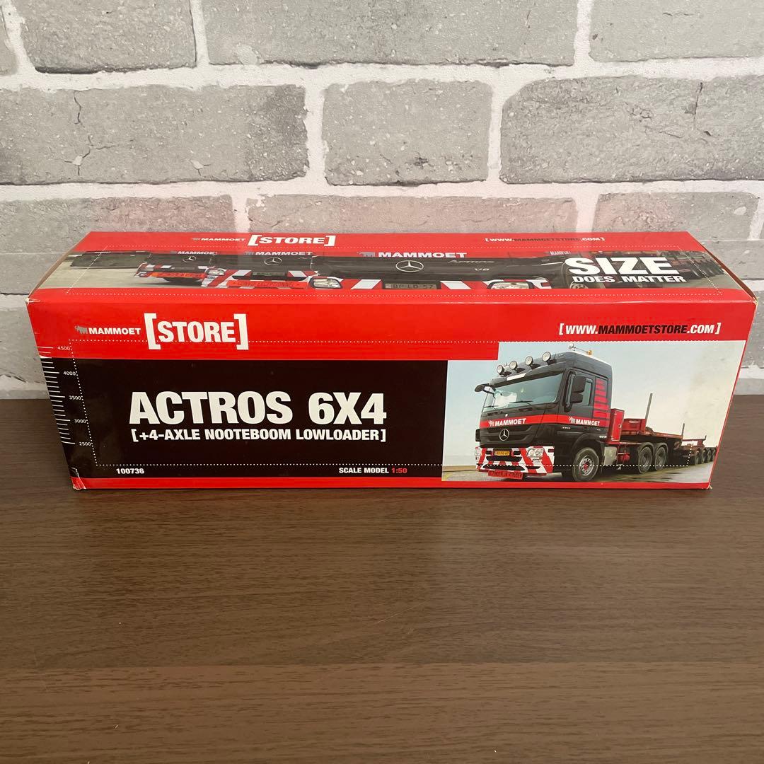 メルセデス・ベンツ アクトロス 6x4トラクター 1:50