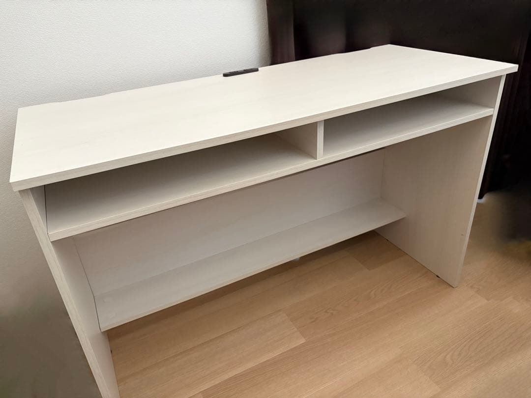 デスク　北欧　棚付き