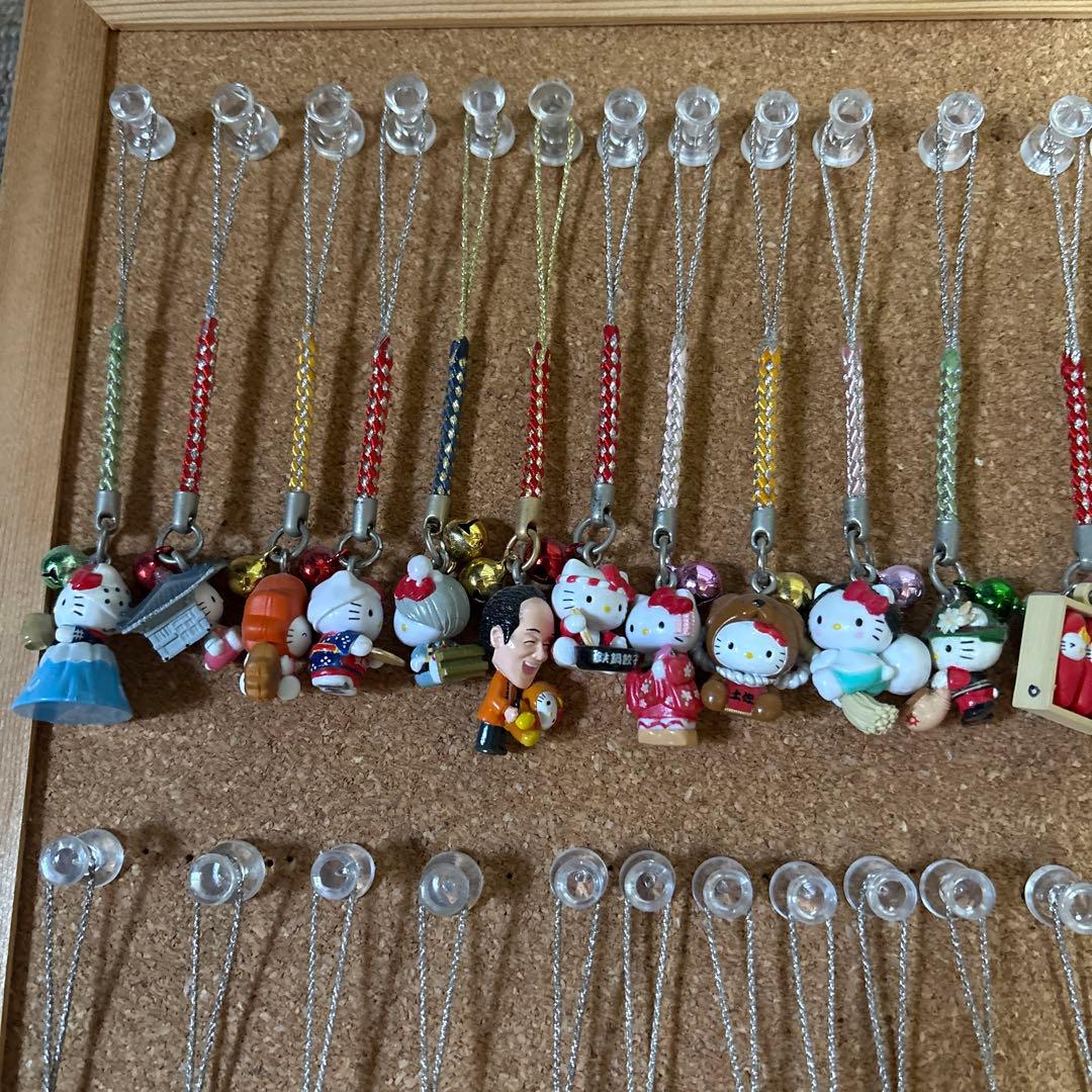 ハローキティ ストラップコレクション 73個