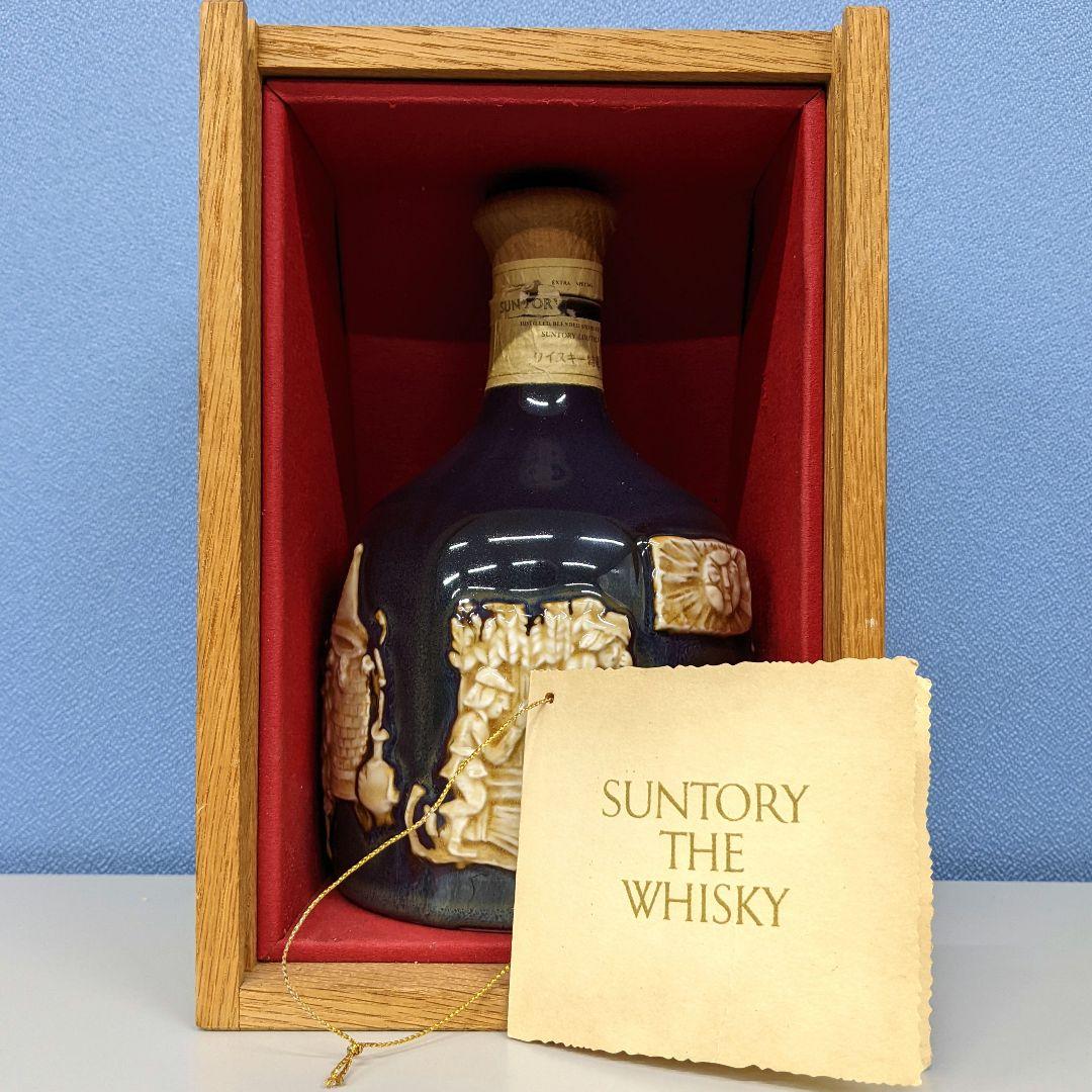 サントリー　ザ・ウイスキー　特級　760ml 43％　コルク折れ　古酒　未開栓