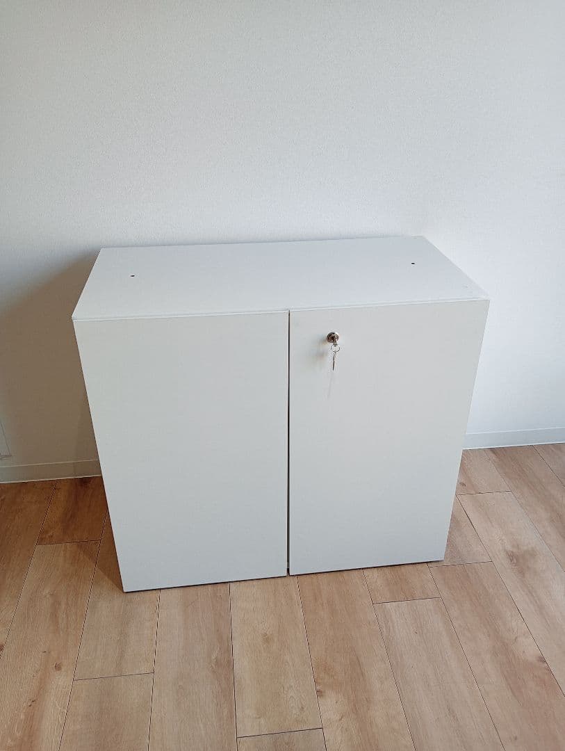 特別 格安出品 ローキャビネット／両開き木製 24時間以内出荷