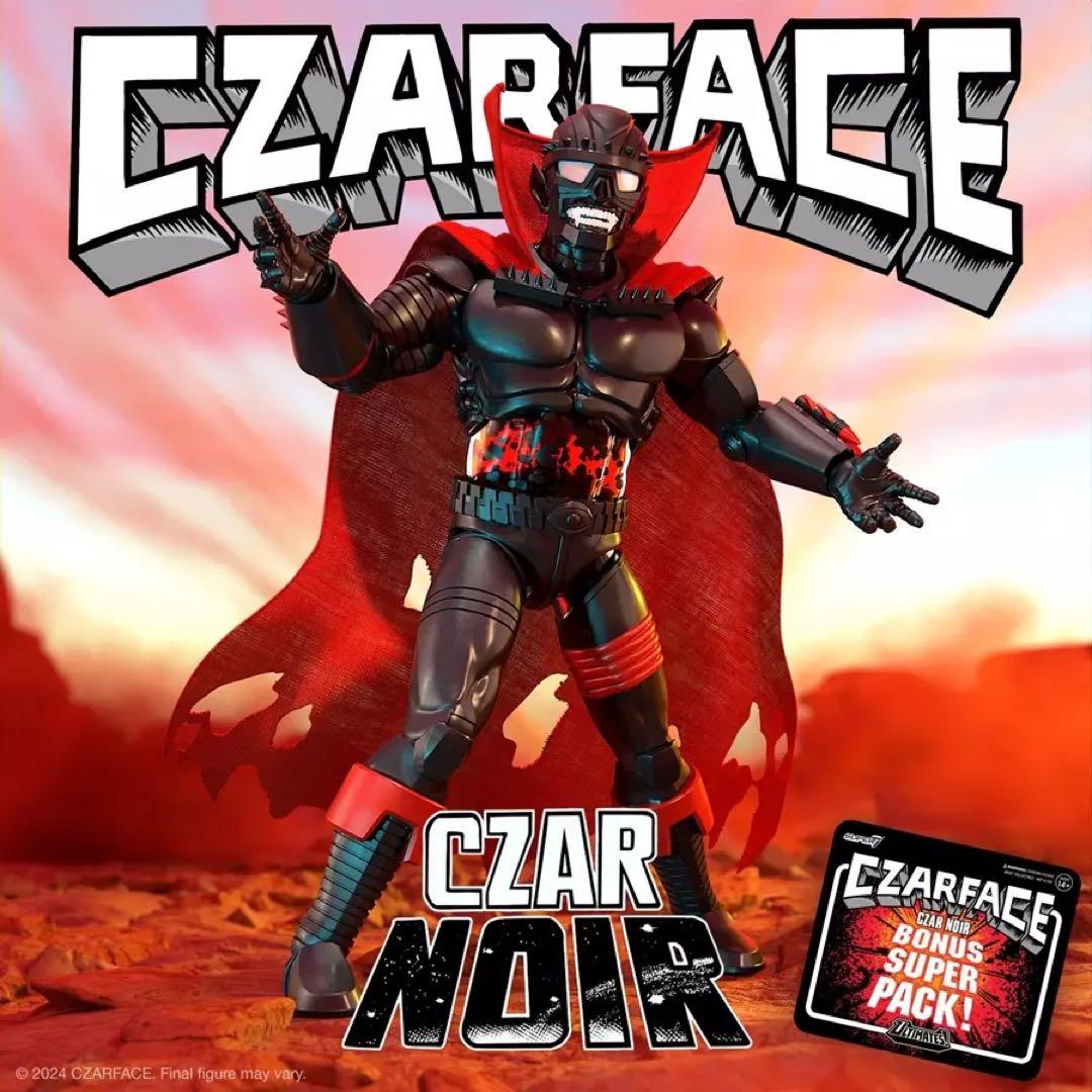 CZARFACEの反逆ロボットCzar Noir(ツァーリ・ノワール)フィギュア