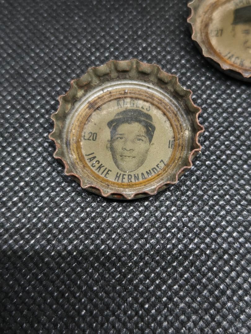 58年前エンジェルス ボトルキャップ 5個セット