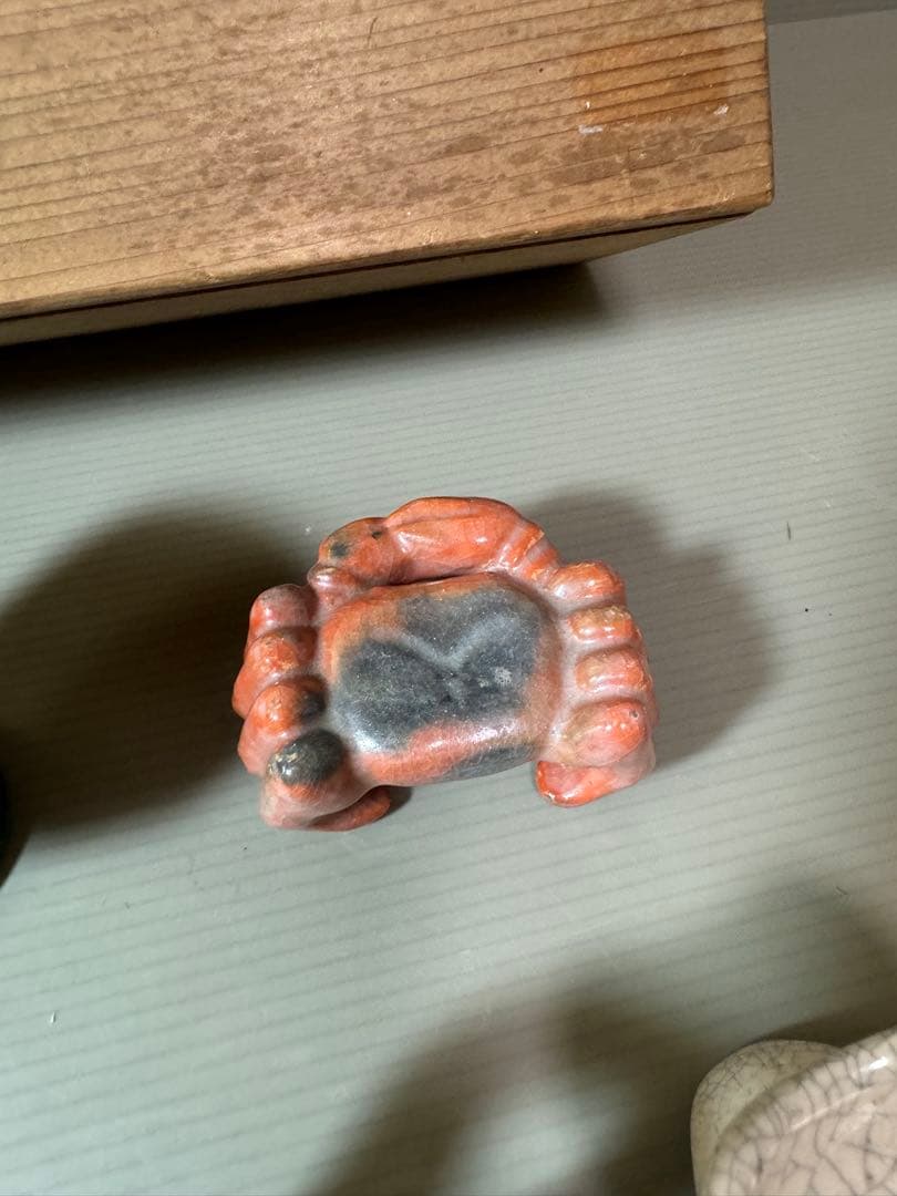 2885 川崎和楽作　楽七種　蓋置　7客　茶道具