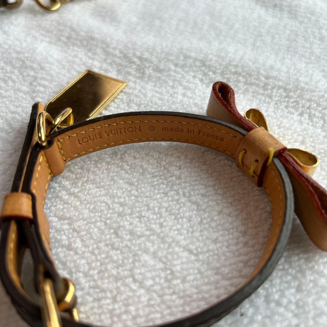 お値下げ⭐︎ルイヴィトン コリエ バクスターxs首輪 小型犬用　リード首輪セット