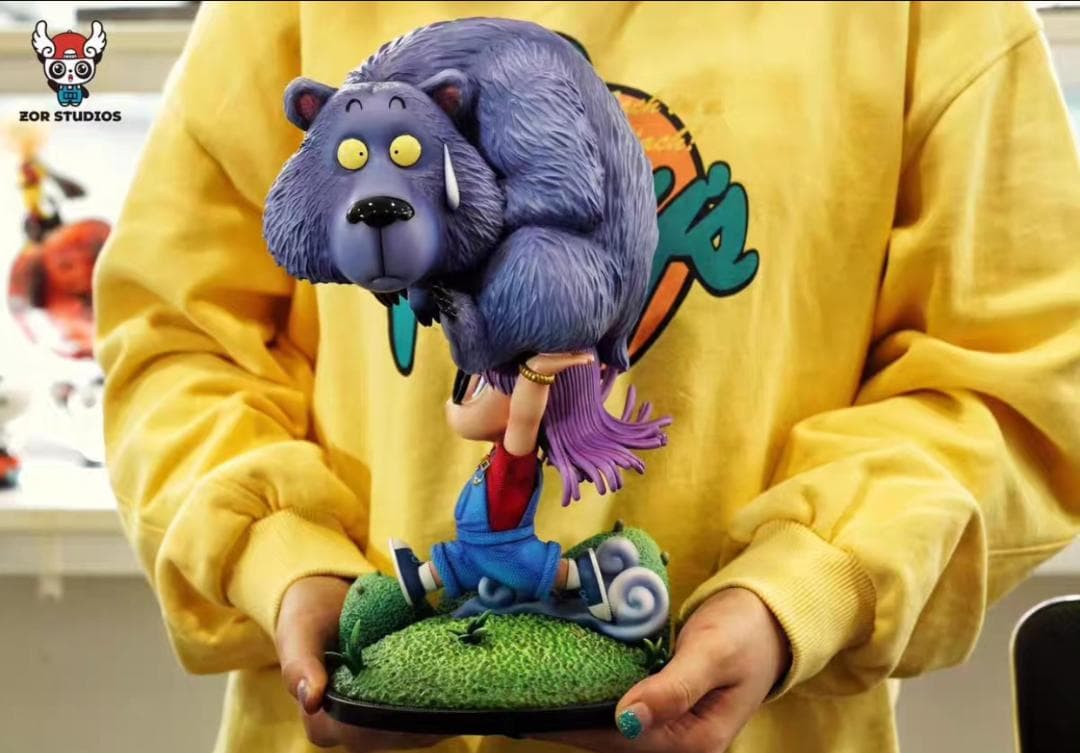 Dr.スランプ アラレちゃん アラレです 樹脂 彫刻 フィギュア