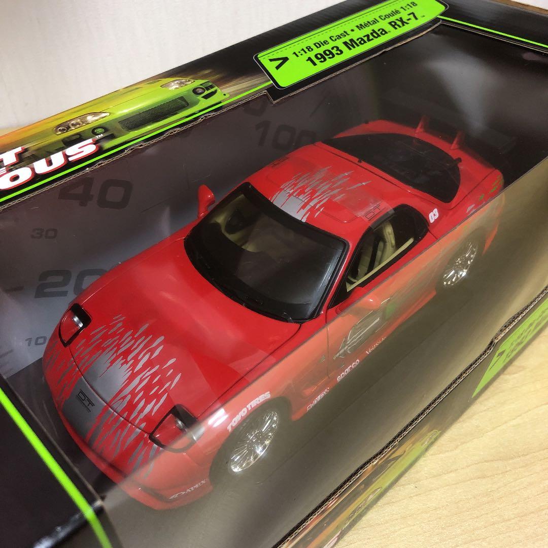 1/18　ワイルドスピード　マツダＲＸ－７　ＦＤ３Ｓ　スポコン②