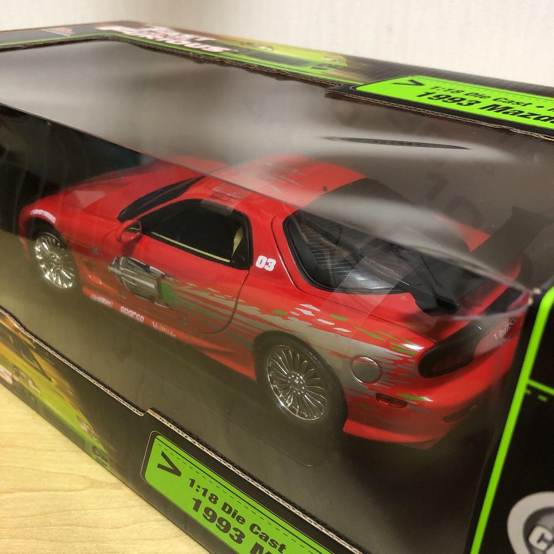1/18　ワイルドスピード　マツダＲＸ－７　ＦＤ３Ｓ　スポコン②