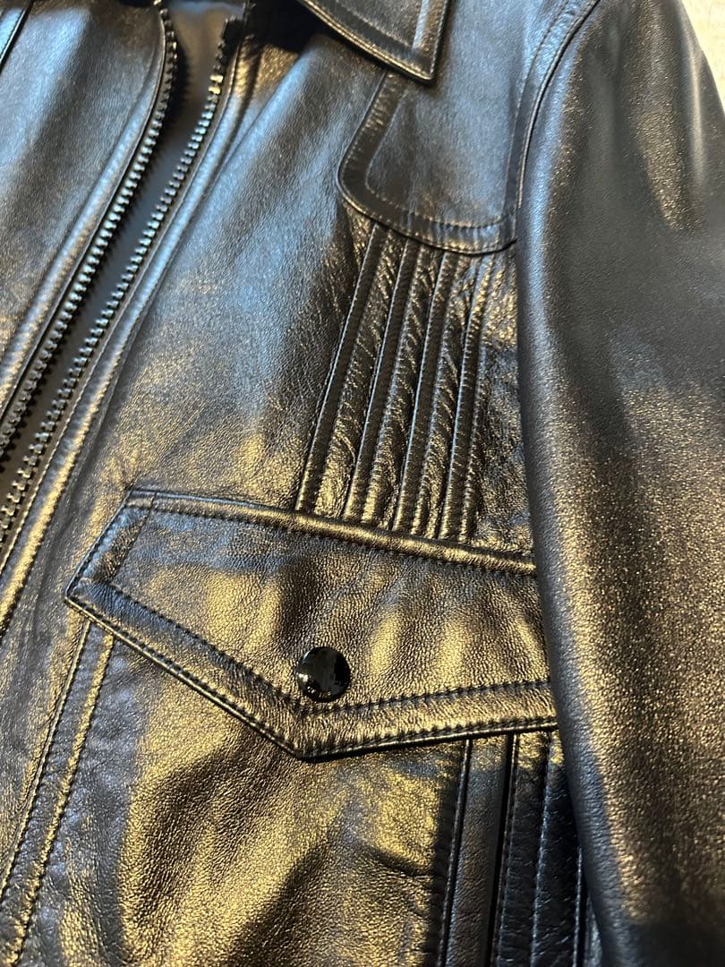 【LIFE】セリーヌ レザージャケット エディスリマン着 20ss