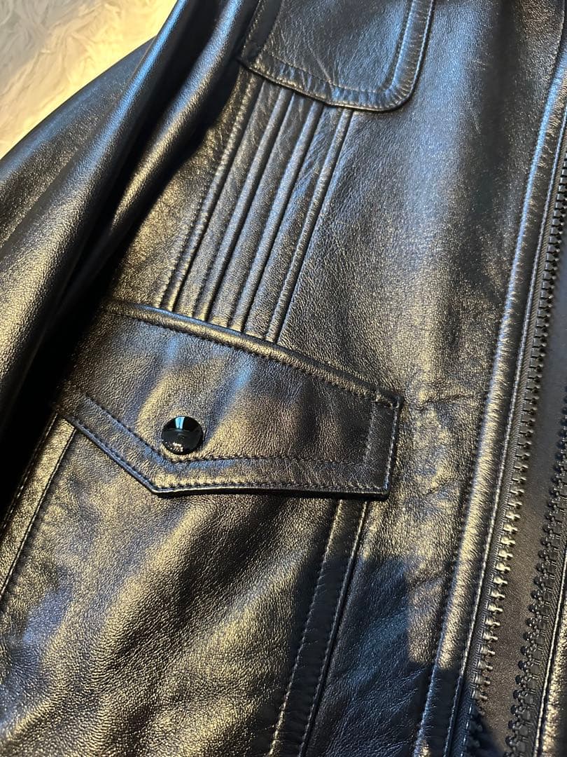 【LIFE】セリーヌ レザージャケット エディスリマン着 20ss