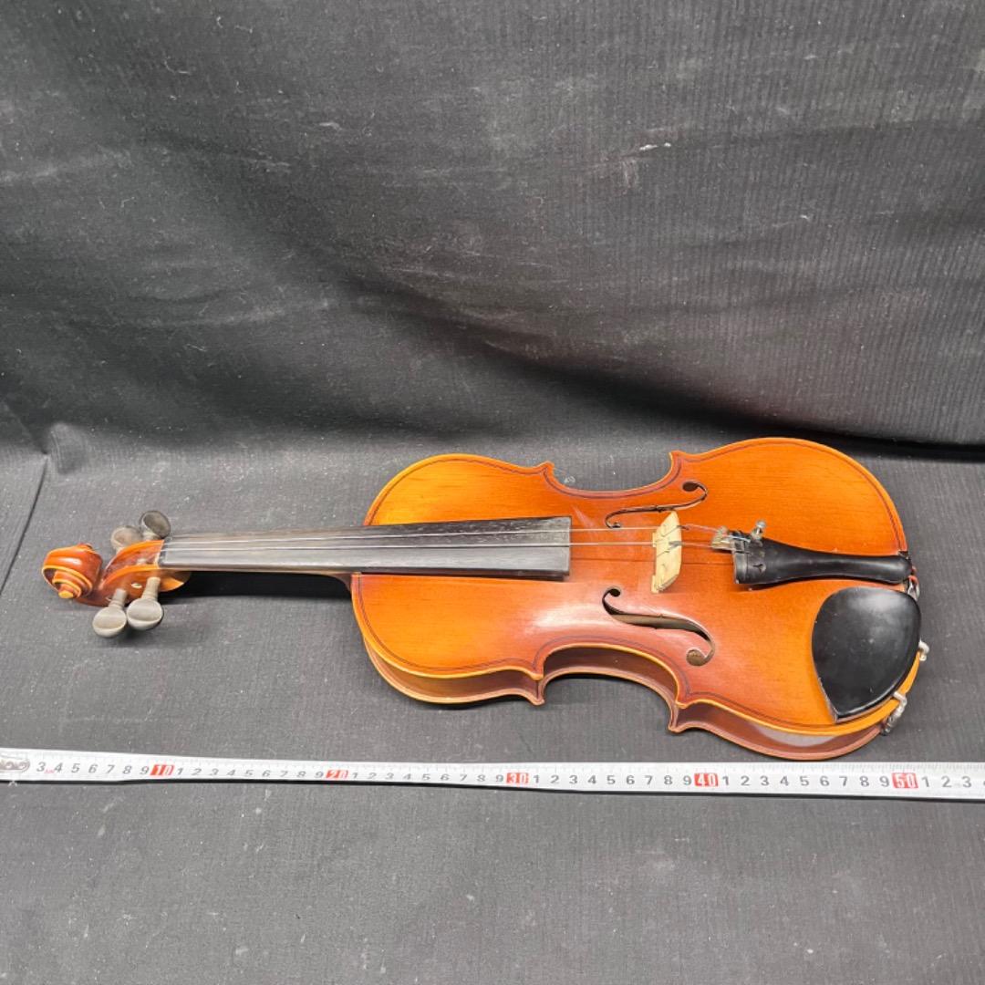 ▽※後右1098 鈴木バイオリン No.103 ケース 弓 ストラディバリウス