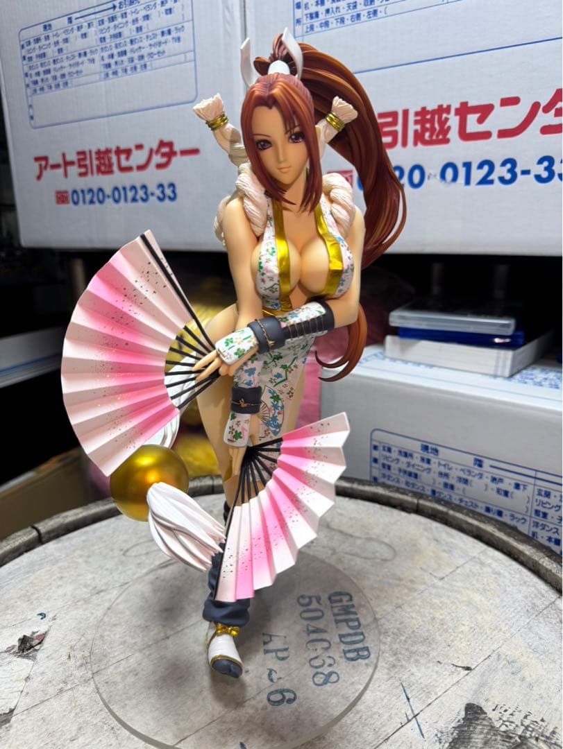 ボークス　絶対領域　 不知火舞　ガレージキット　完成品　スタチュー　リペイント