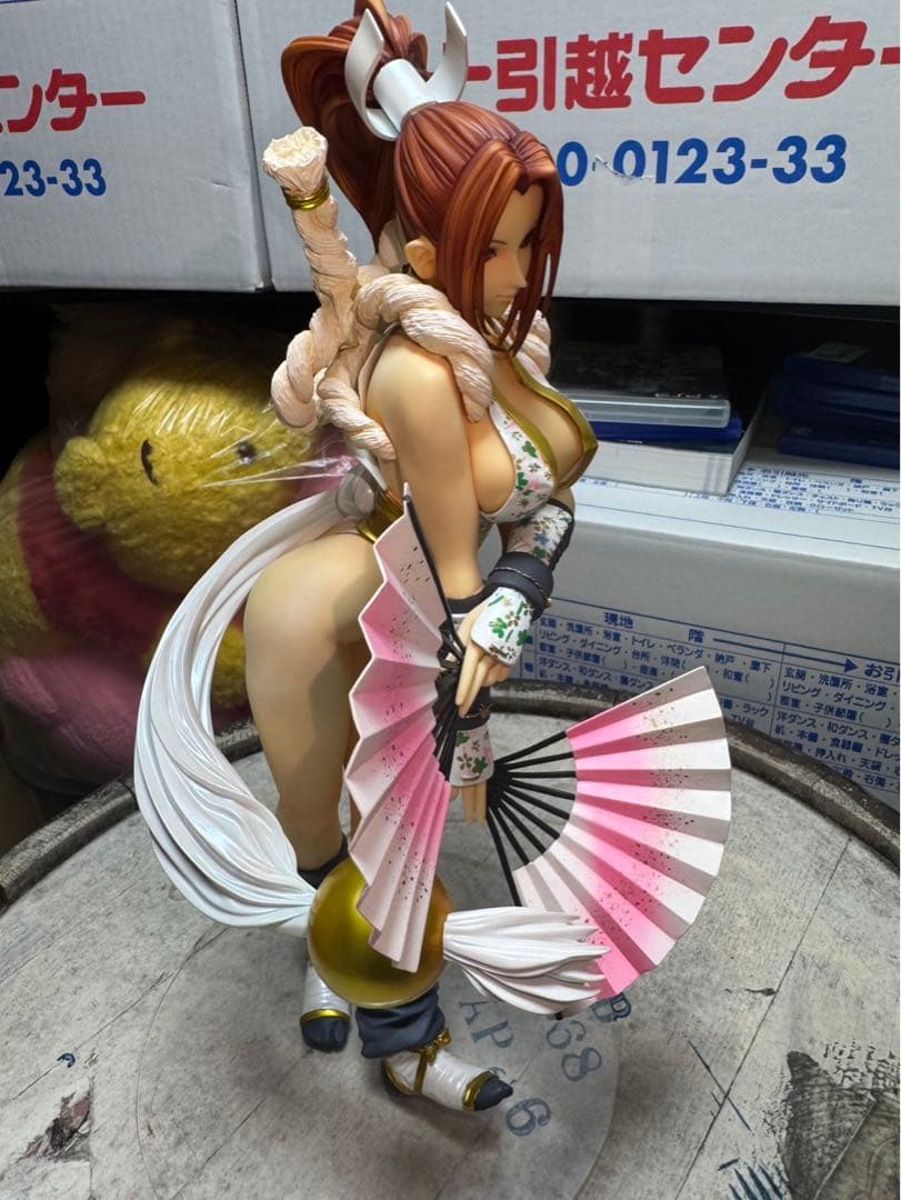 ボークス　絶対領域　 不知火舞　ガレージキット　完成品　スタチュー　リペイント