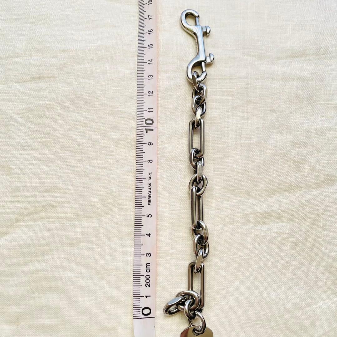 BALENCIAGA ブレスレット Tags カラビナ　バレンシアガ　タグ　M