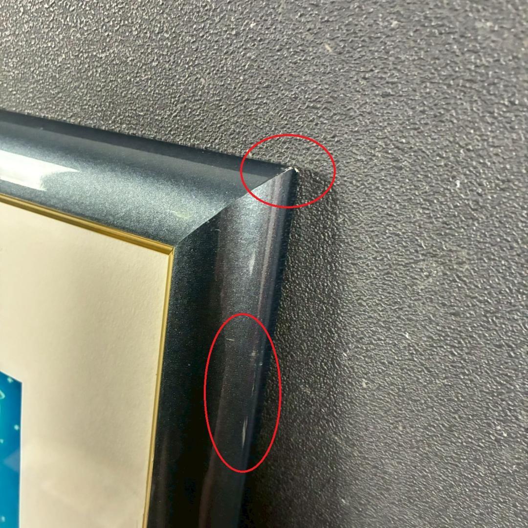 藤城清治「こびとの音楽隊」ダイヤモンドスクリーニング 直筆サイン入り 影絵作家