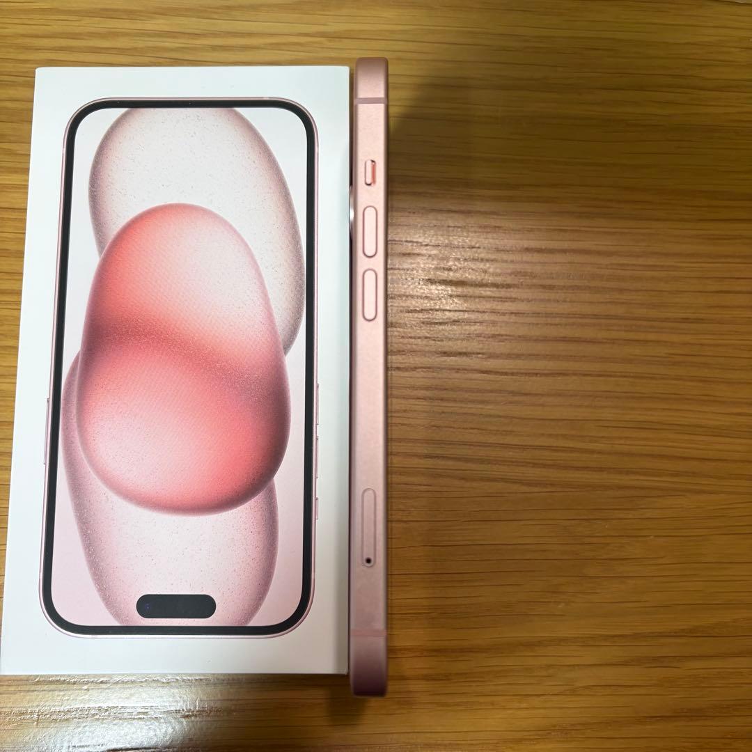 iPhone15 128GB simフリー　ピンク 本体 バッテリー:92%
